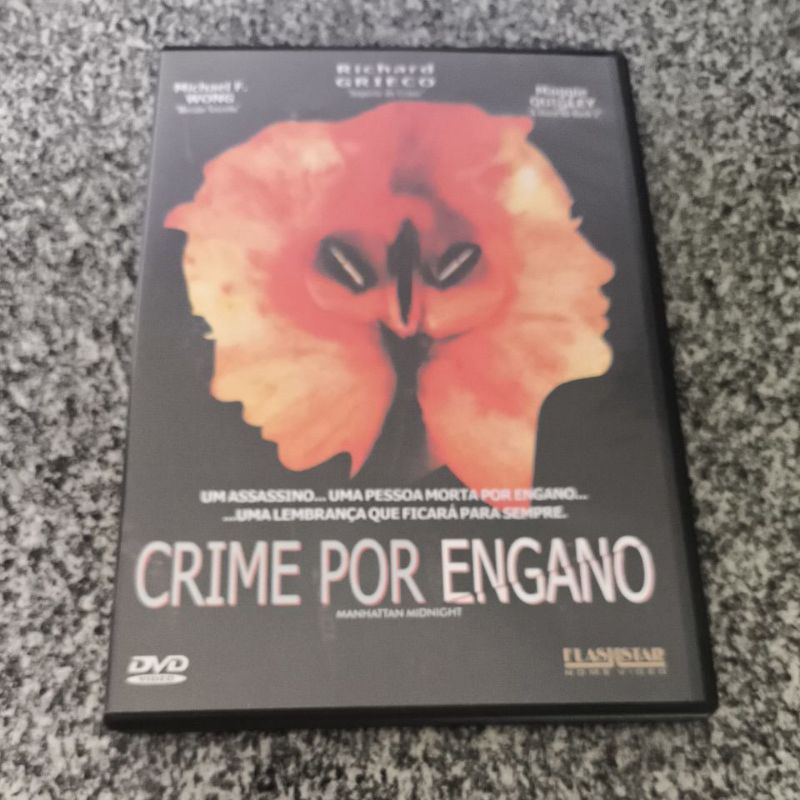 Crime por engano em DVD