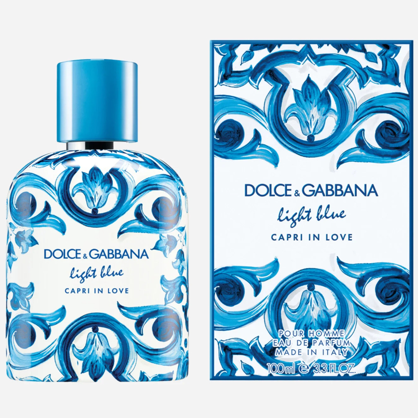 Dolce & Gabbana Light Blue Capri In Love Male Masculino Eau de Parfum 100ml em Oferta na Shopee