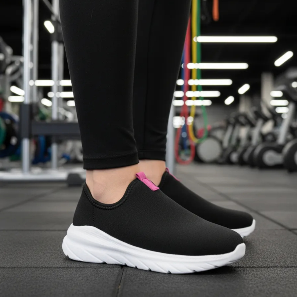 Tênis Menina Infantil Molekinha Slip On Calce Fácil