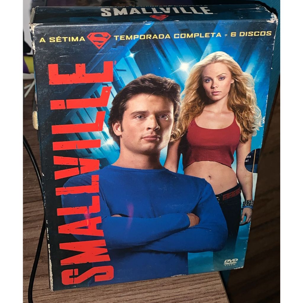 DVD smallville a setima temporada completa - 6 discos COD-36