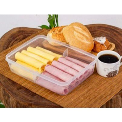 Porta Frios Hermético Com Divisória Empilhavel 1,9L