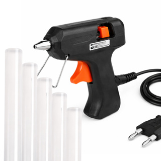 Kit Pistola de Cola Quente mais 10 Bastões de Cola em Oferta na Shopee