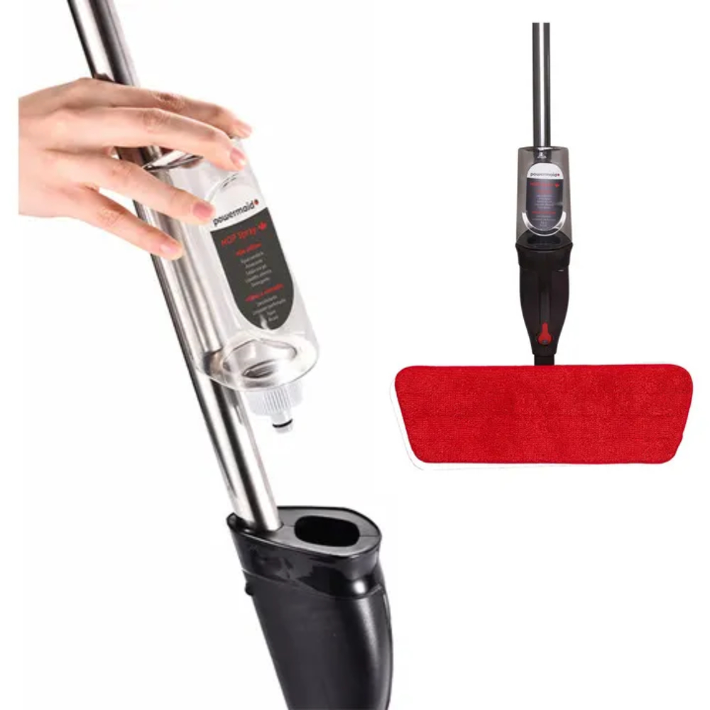 Mop Spray Rodo Esfregão Mágico Reservatório Inteligente Microfibra Premium Limpeza Flash Flat