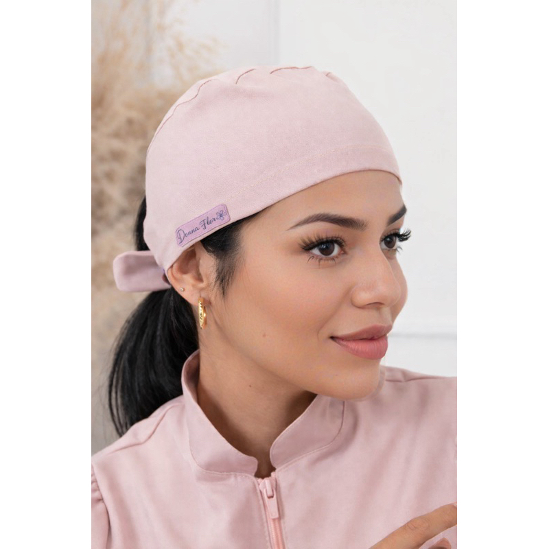 touca cirúrgica feminina com elastano donna flor