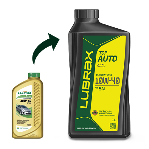 Óleo de Motor Lubrax 10w40 Semissintético Tecno API SN
