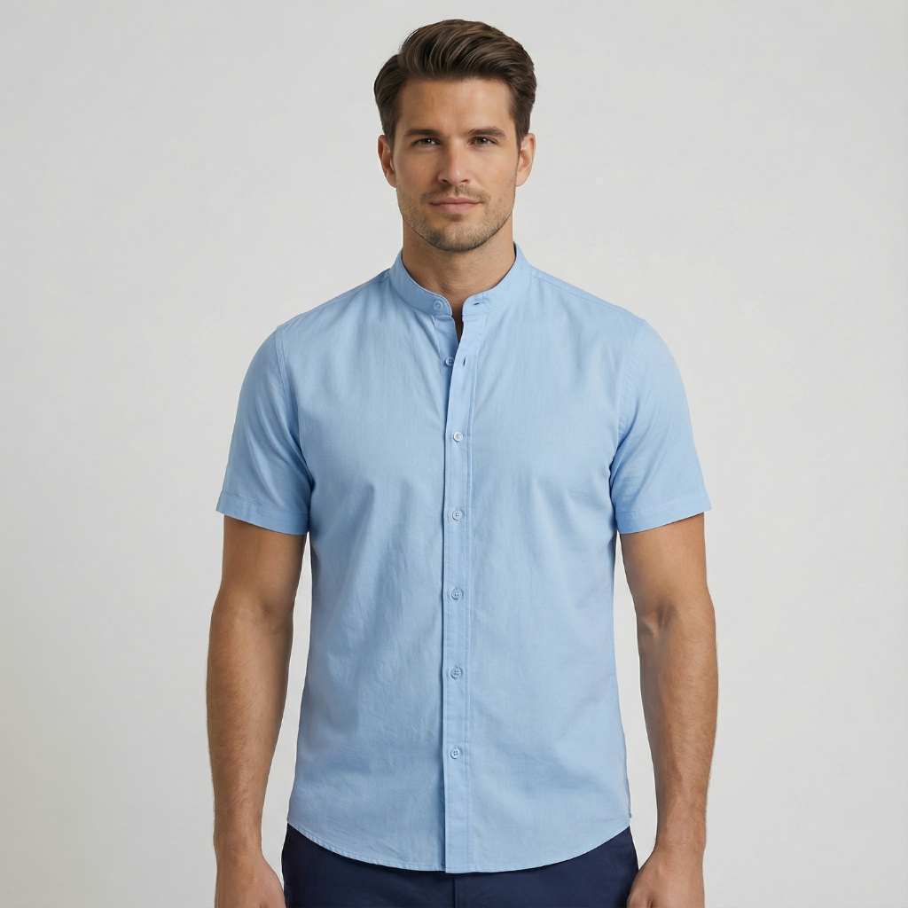 Camisa Gola Padre Masculina Camisa Gola Padre Masculino Casual Camisa Gola Padre Masculino Luxo