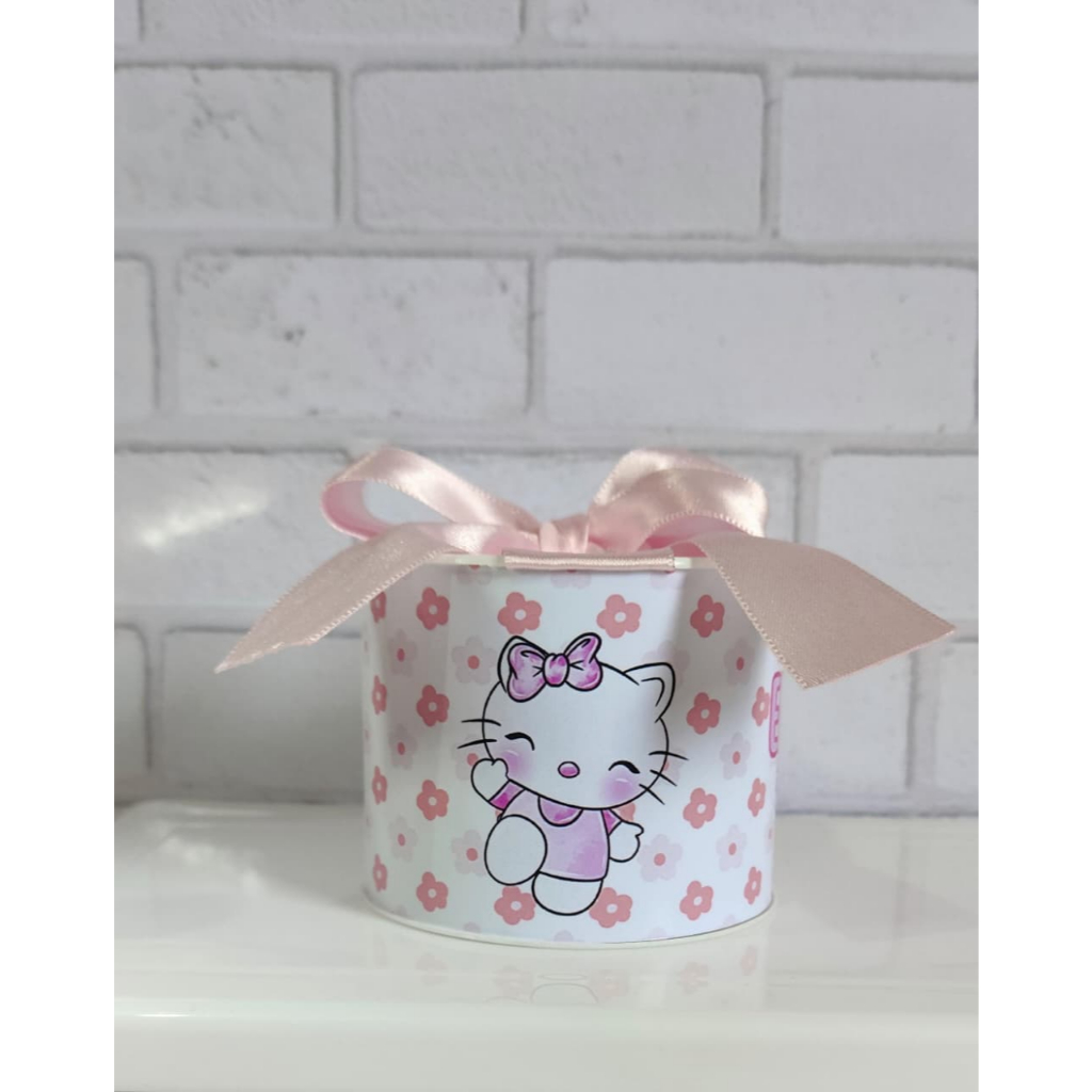 Kit Tubolatas personalizadas 5x6 - Lembrancinha de Aniversário Hello Kitty / Diversos temas, Maternidade, Chá de bebê, C