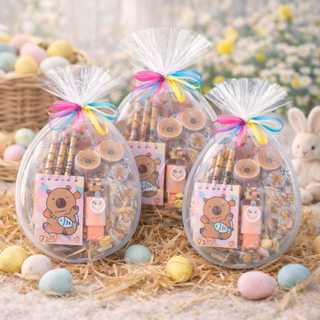 Ovo De Páscoa Capivara Papelaria Criativa Blister Com Itens Exclusivos Kit Escolar Personagem Capybara Kawaii em Oferta na Shopee