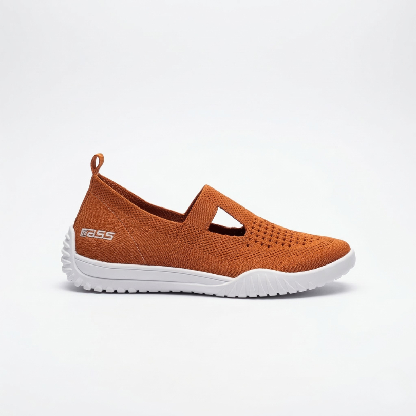 Tênis Feminino Meia Em Knit Ultra Leve Calce Fácil Confortável Macio Para Caminhada Corrida MS800