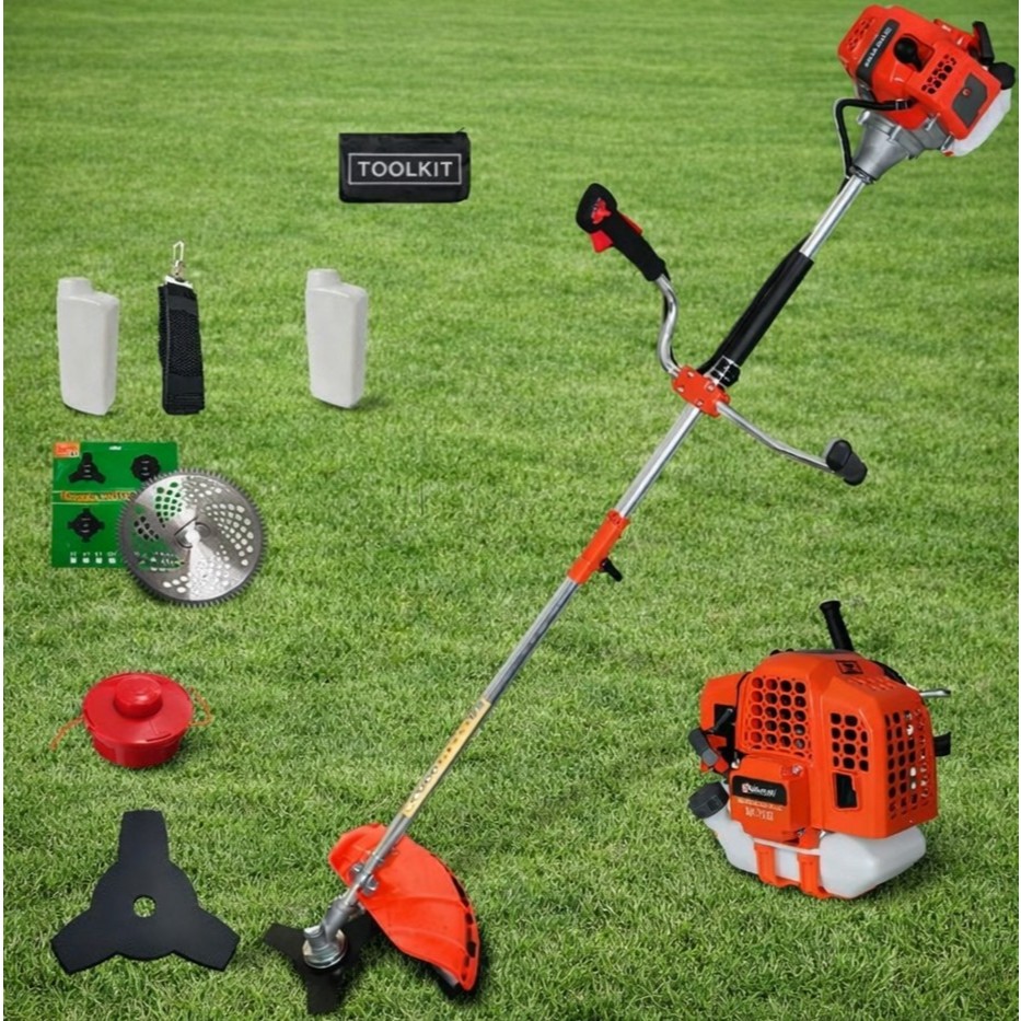 Roçadeira 75 Cilindradas 3.5hp - Profissional a Gasolina Knakasaki - Qualidade em Oferta na Shopee