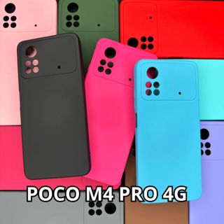 Capa Xiaomi Poco M4 PRO 4G Capinha Silicone Aveludada + Película 3D Kit Proteção em Oferta na Shopee