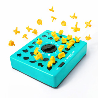 Jogo Contra o Tempo Brinquedo Interativo 26 Peças Educacional Raciocíno Lógico Formas Geométricas