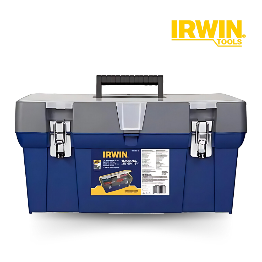 Caixa Organizadora De Ferramentas 19” lIWST19061-LA Azul Organizar Transportar Ferramentas
