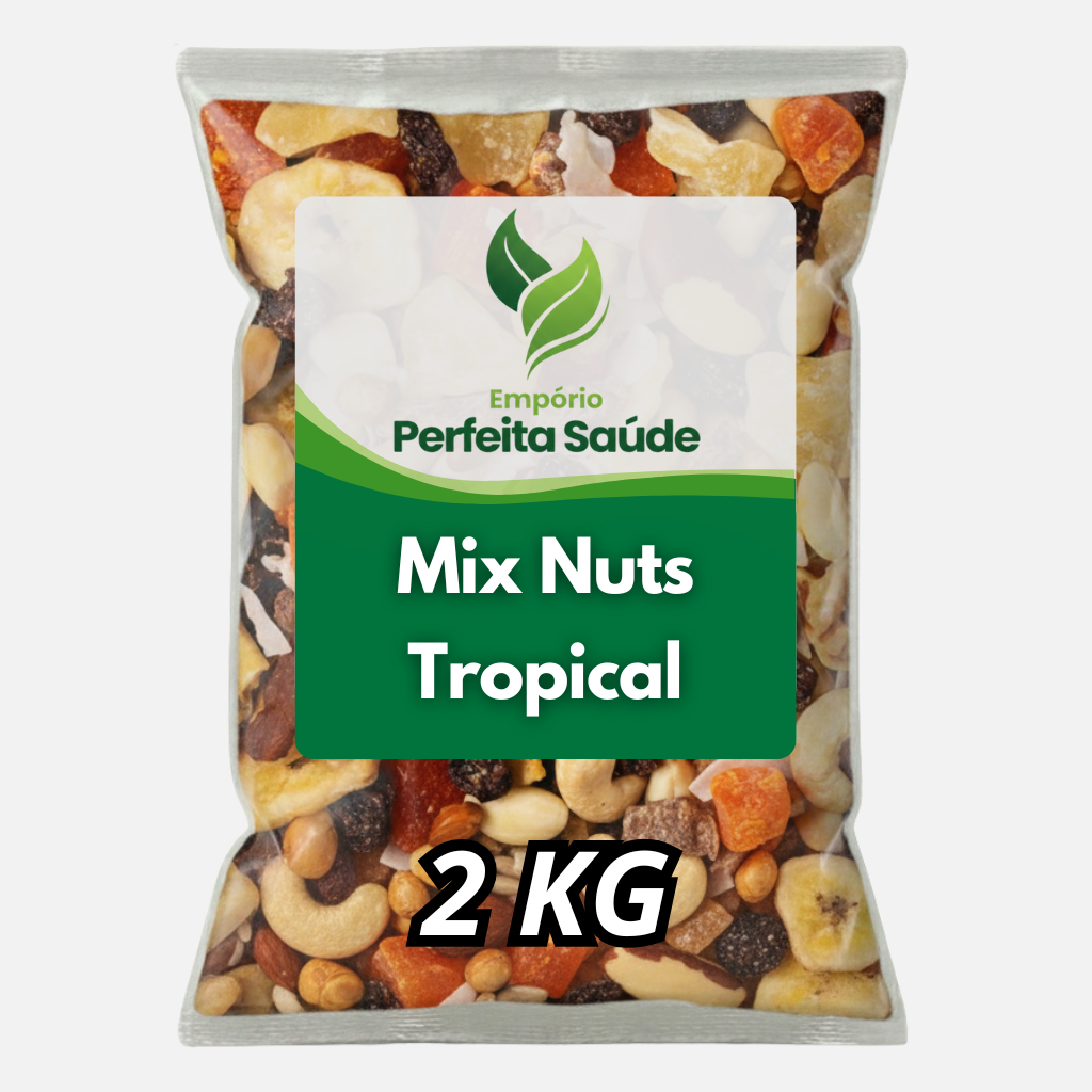 Mix Tropical Nuts Castanha/Amêndoas/Nozes/Cranberry/Uva Passas/Amendoim em Oferta na Shopee