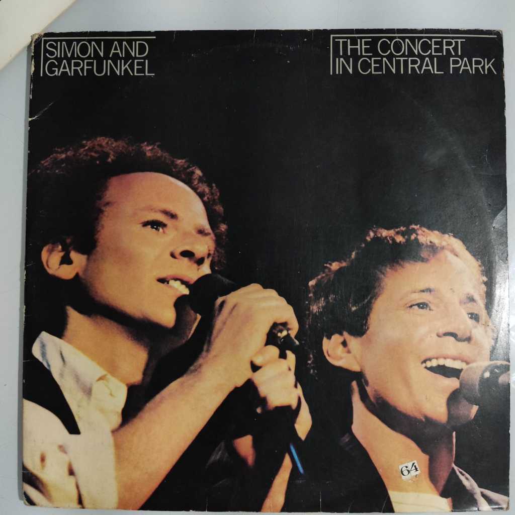 LP Duplo Simon & Garfunkel - Central Park + Ingresso Original 1982 Berlim