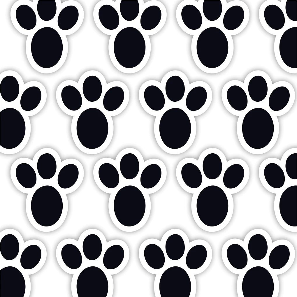 Pegadas - Adesivo Patinhas de Coelho/Caça aos Ovos de Páscoa em Oferta na Shopee