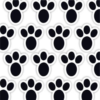 Pegadas - Adesivo Patinhas de Coelho/Caça aos Ovos de Páscoa em Oferta na Shopee