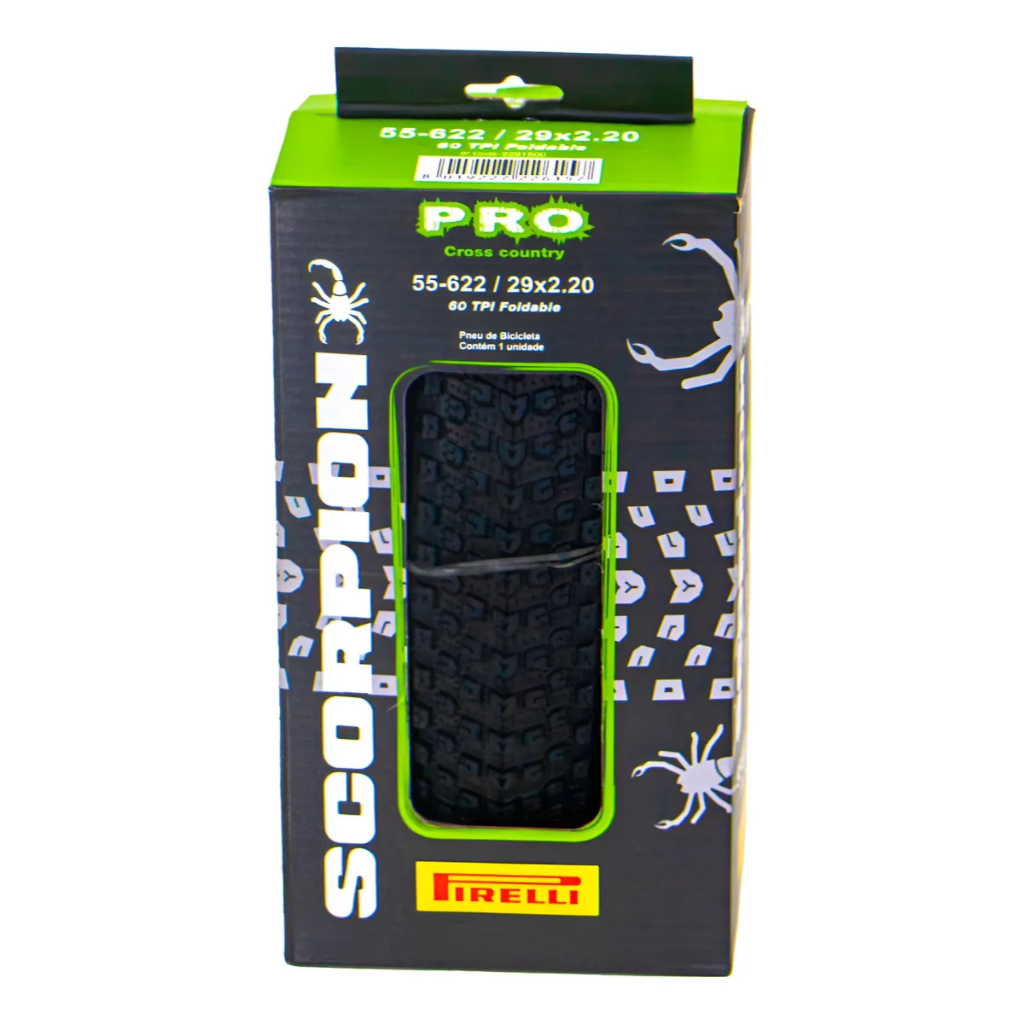 Pneu Mtb Pirelli Scorpion Pro 29 X 2.20 Kevlar Preto Preto