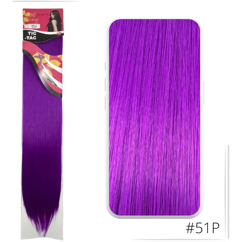 Aplique Roxo 70cm Tictac Fibra Orgânica Tela Mágica Feminino