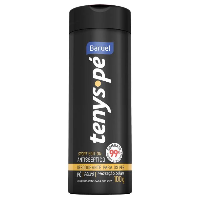 Talco Tenys Pé Sport 100g Baruel em Oferta na Shopee
