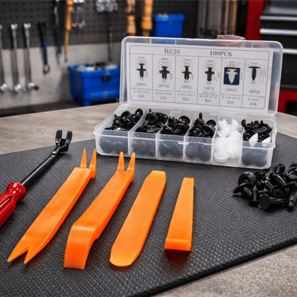 Kit Presilhas Automotivas Universal  com até 1815 Unidades Fixação Carro em Oferta na Shopee