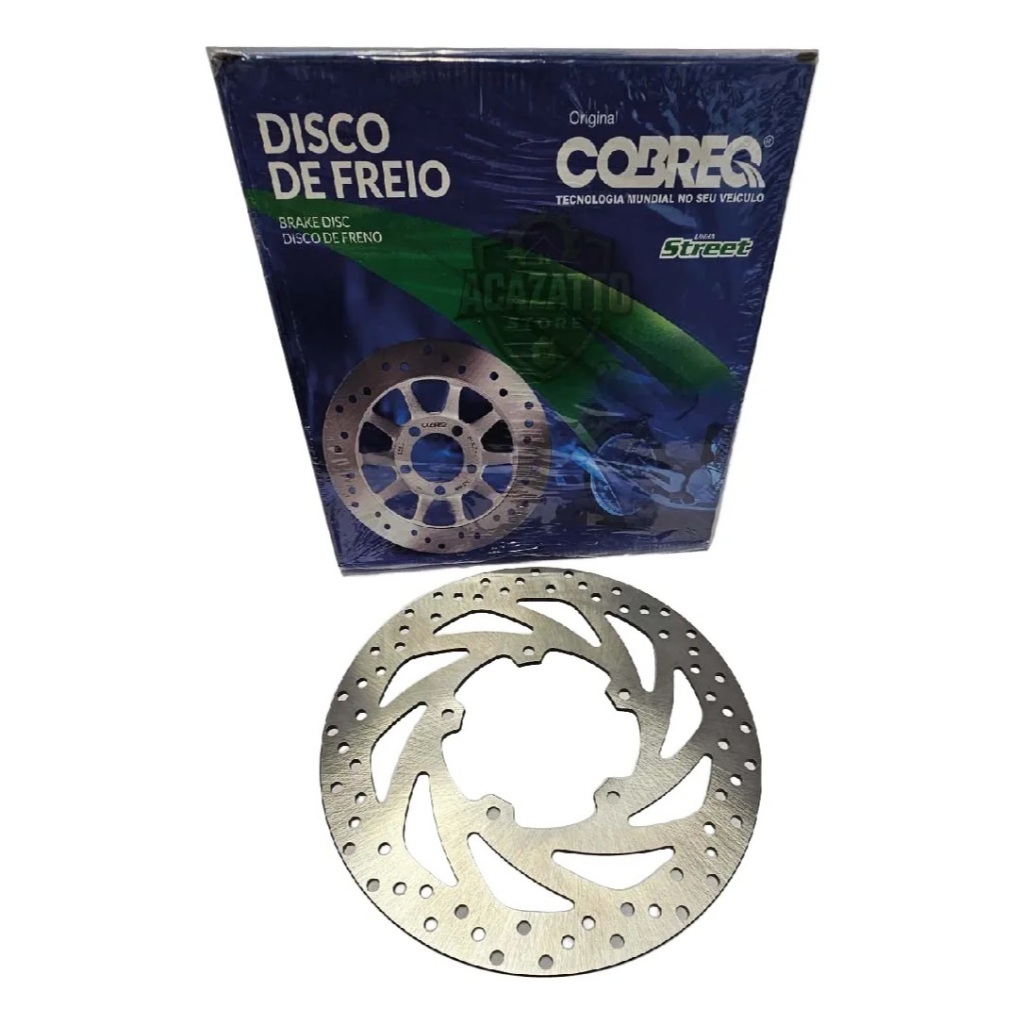 Disco Freio Dianteiro Fazer 250 2005 À 2017 Cobreq