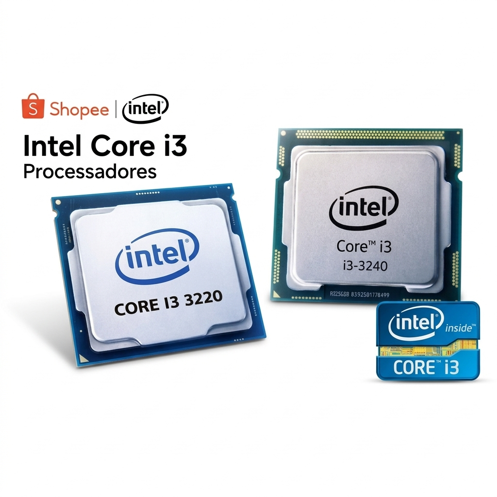 Processador Intel Core I3-3220 E I3-3240 3ªGeração  2 Núcleos 3.4ghz Lga1155