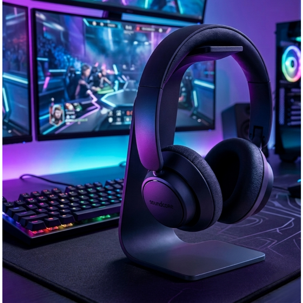 Suporte para Headset Gamer | Organizador de Mesa Setup Gamer | Fone de Ouvido | Home Office