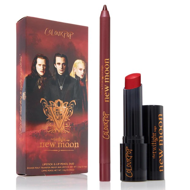 ColourPop Twilight Lip Liner & Lipstick Set – You Can’t Trust Vampires