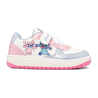 Tênis Infantil Feminino Disney Stitch Branco Solado Antiderrapante Produto Licenciado Original em Oferta na Shopee