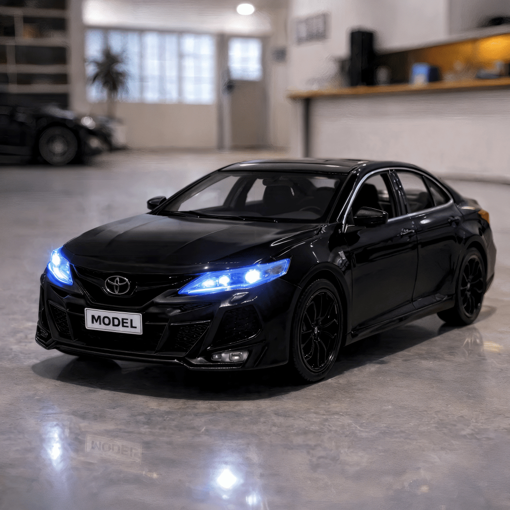 Miniatura Toyota Corolla Escala 1:24 Metal Com Som E Luz Ligeiro