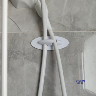 Suporte Chuveirinho Parede Adesivo Dupla Face Chuveiro Banheiro em Oferta na Shopee