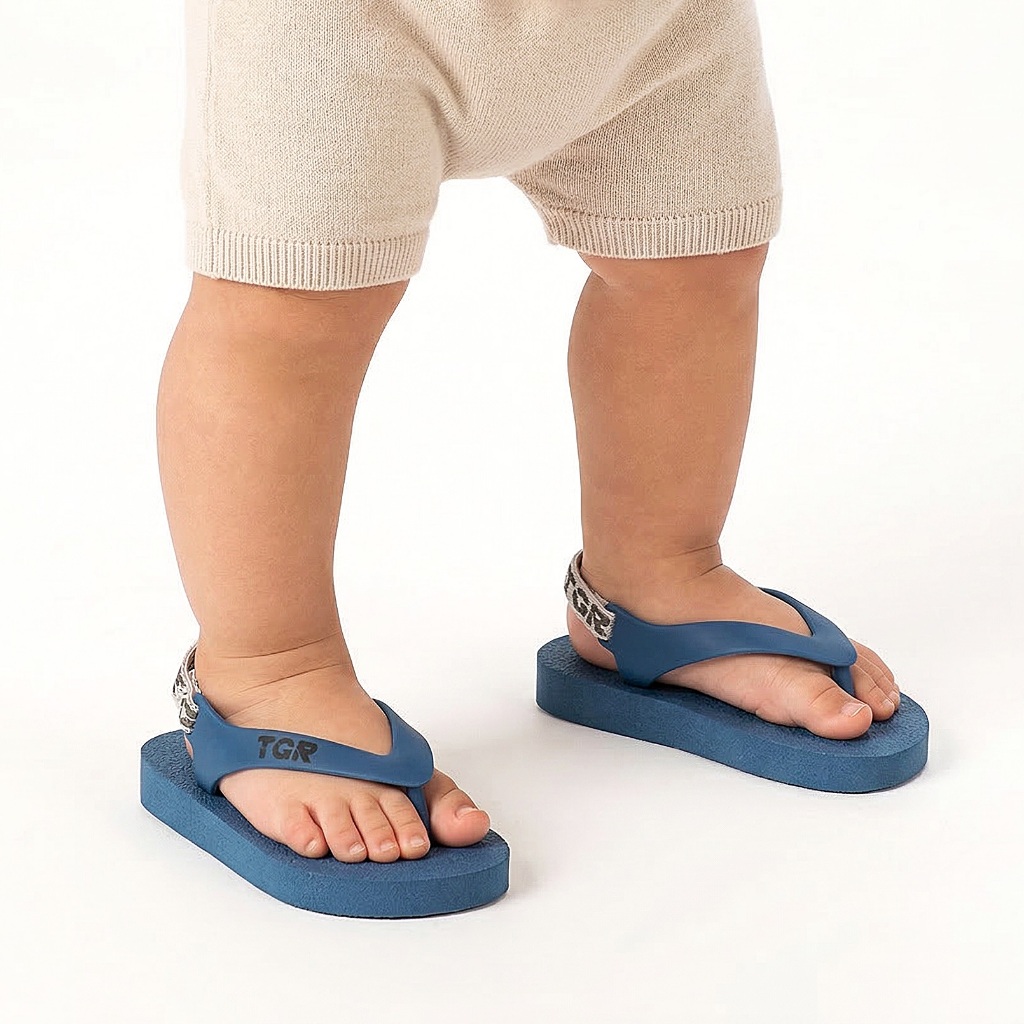 Imagem Chinelo Infantil Masculino Copacabana Elástico Tigor T.