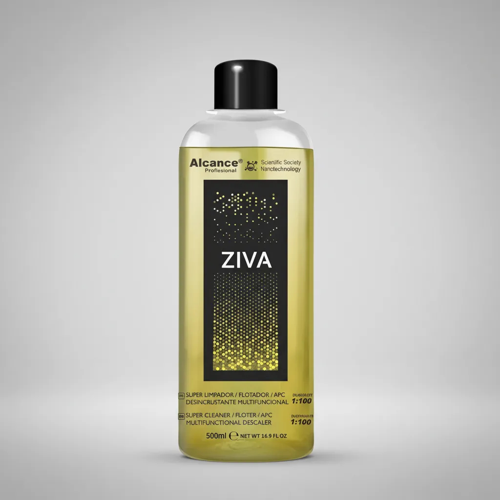 Apc Ziva Limpador Multi-ação Concentrado 1:100 500ml Alcance super flotador pH acido — imagem 2 de 2