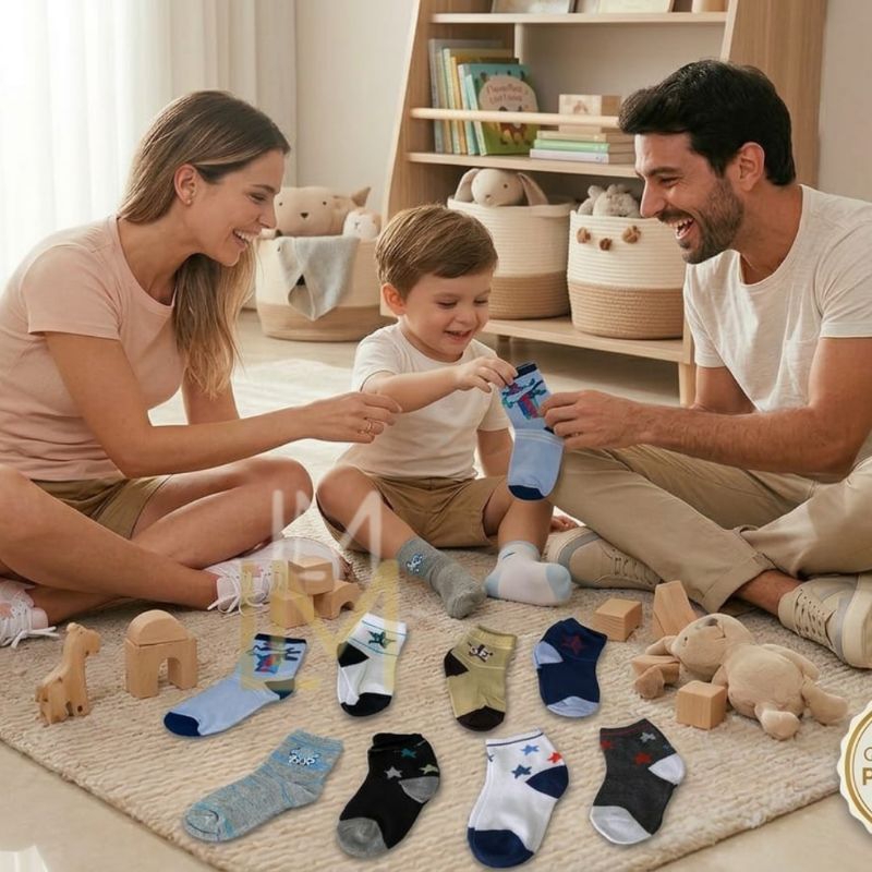 kit 3 a 18 Pares De Meias Infantil Masculino "Menino" Divertidas Atacado & Varejo em Oferta na Shopee