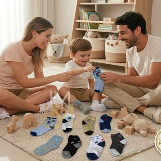 kit 3 a 18 Pares De Meias Infantil Masculino "Menino" Divertidas Atacado & Varejo em Oferta na Shopee