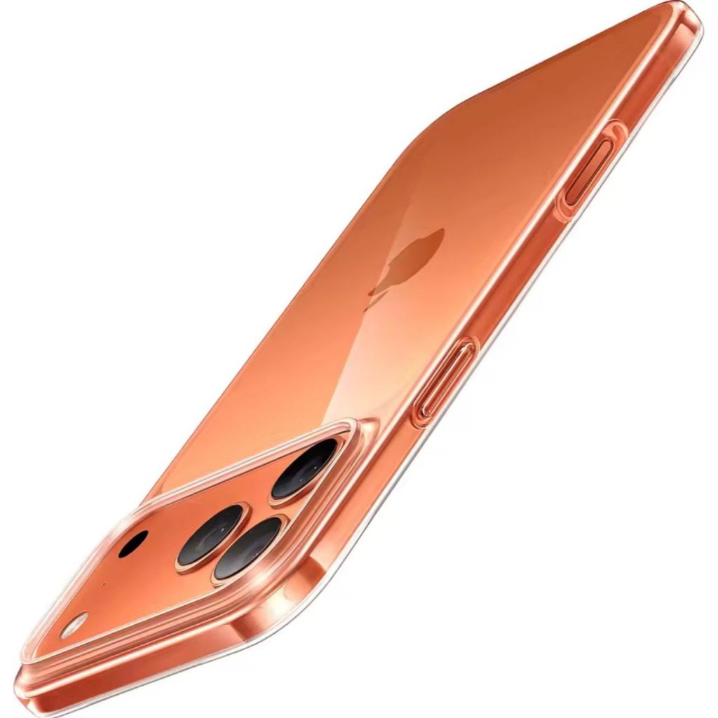 Capa  Transparente 100% Acrilico  Ultra fino para iphone 17 pro max 17 pro 17 e 17Air  resistente a riscos duro pc