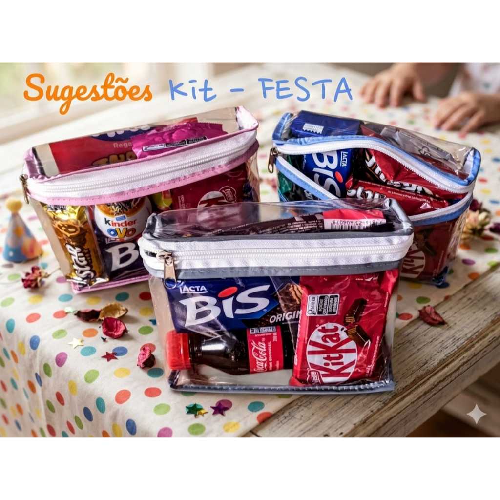 Kit c/5 unidades- Estojo Necessaire -Organizador Multiuso - Ideal p/ Malas, Bolsa, Maletas de maquiagem  Porta objetos em Oferta na Shopee