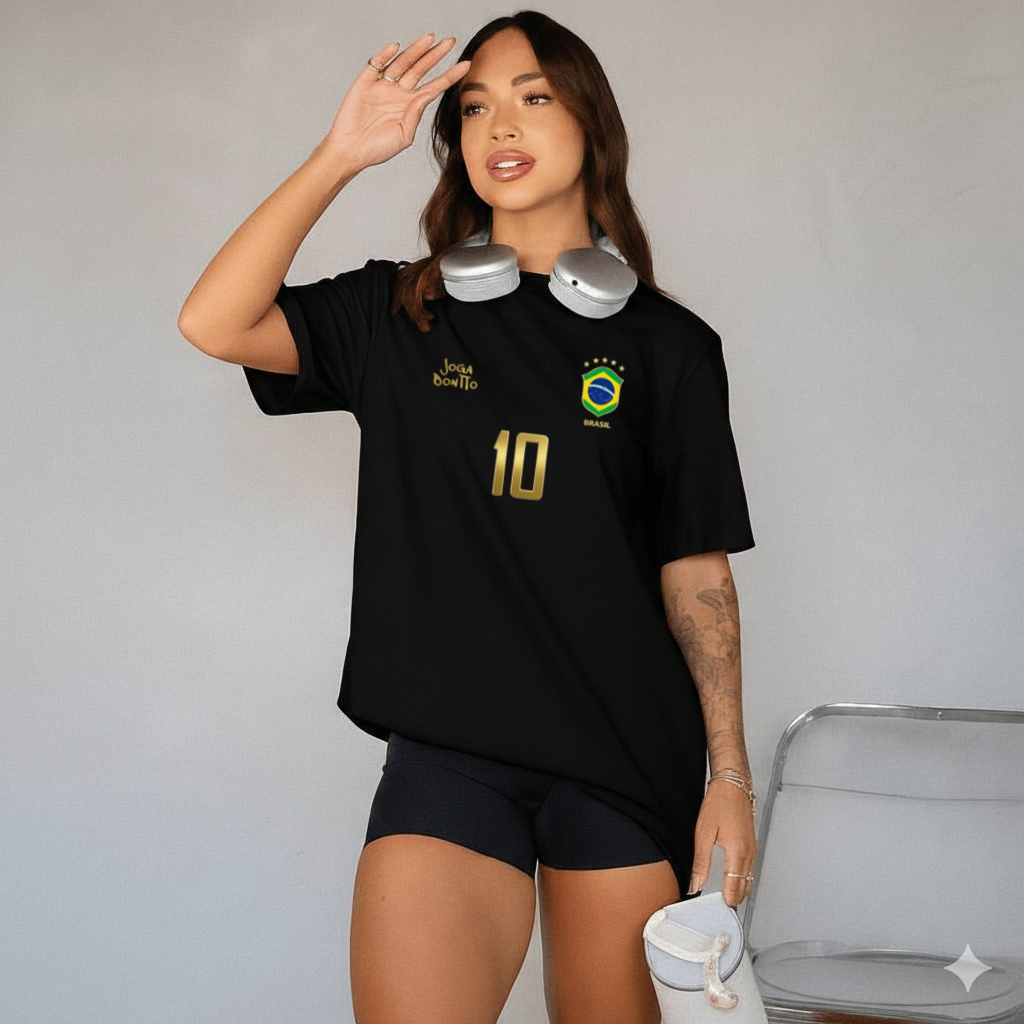Camiseta do brasil blusa do brasil unissex tshirt algodao copa do mundo 2026 futebol jogos lançament