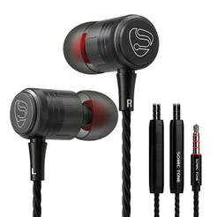 Fone de Ouvido Gamer Somic Tone E72 Super Bass Graves Potentes com Microfone e Cabo Reforçado