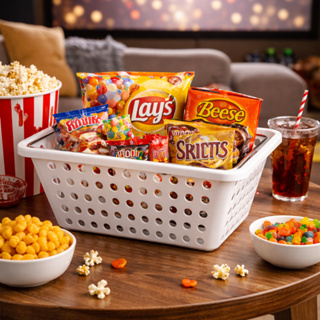 Cesta Organizadora C Alça Cromada M Em Polipropileno N359 em Oferta na Shopee