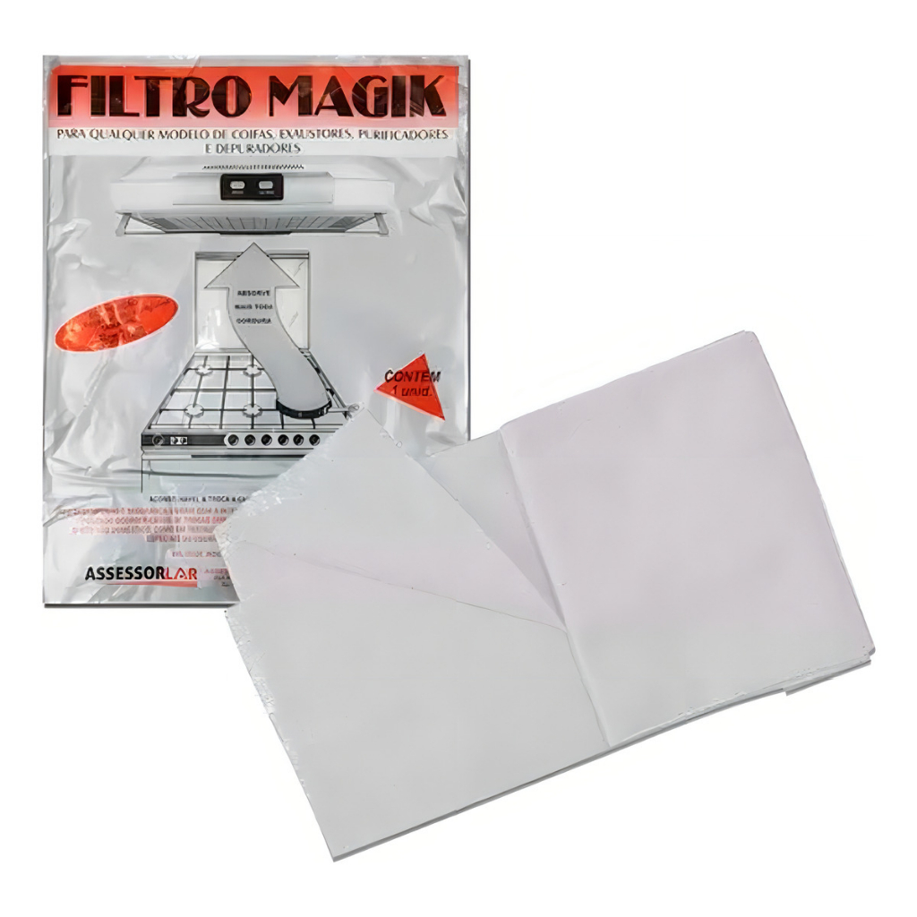 Filtro Universal Coifa P/ Exaustor Purificador E Depurador