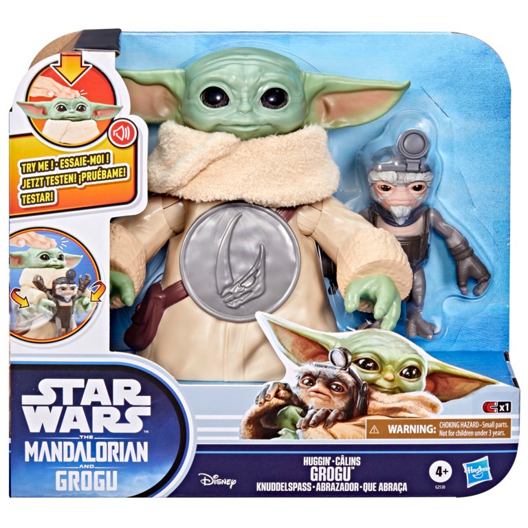 Figura Star Wars Grogu Que Abraça - Hasbro G2530