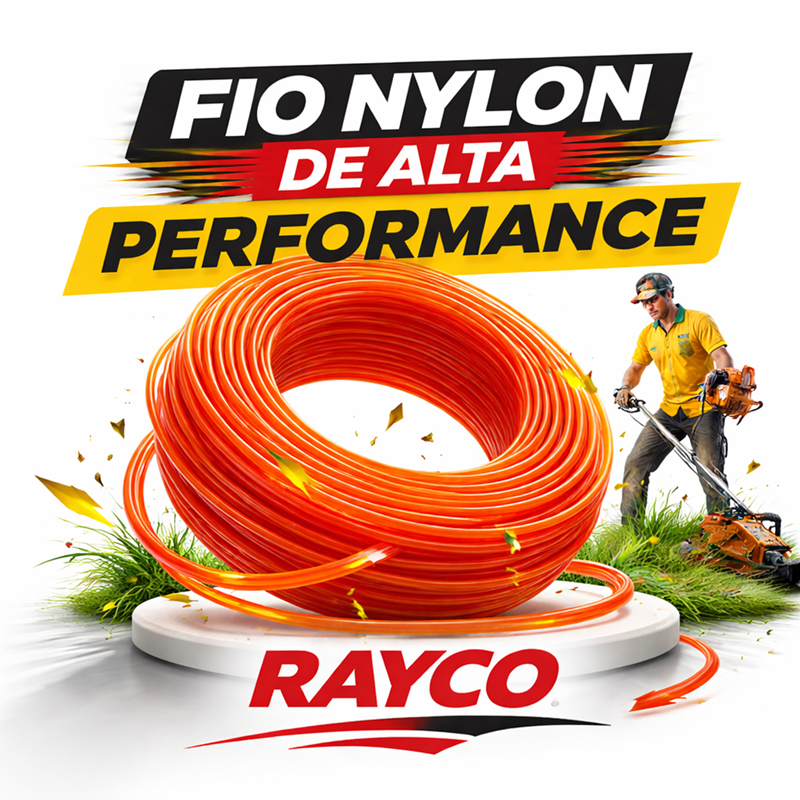 Fio Nylon Para Rocadeira 1,6mm, 1,8mm, 2,4mm, 2,7mm Redondo Universal em Oferta na Shopee