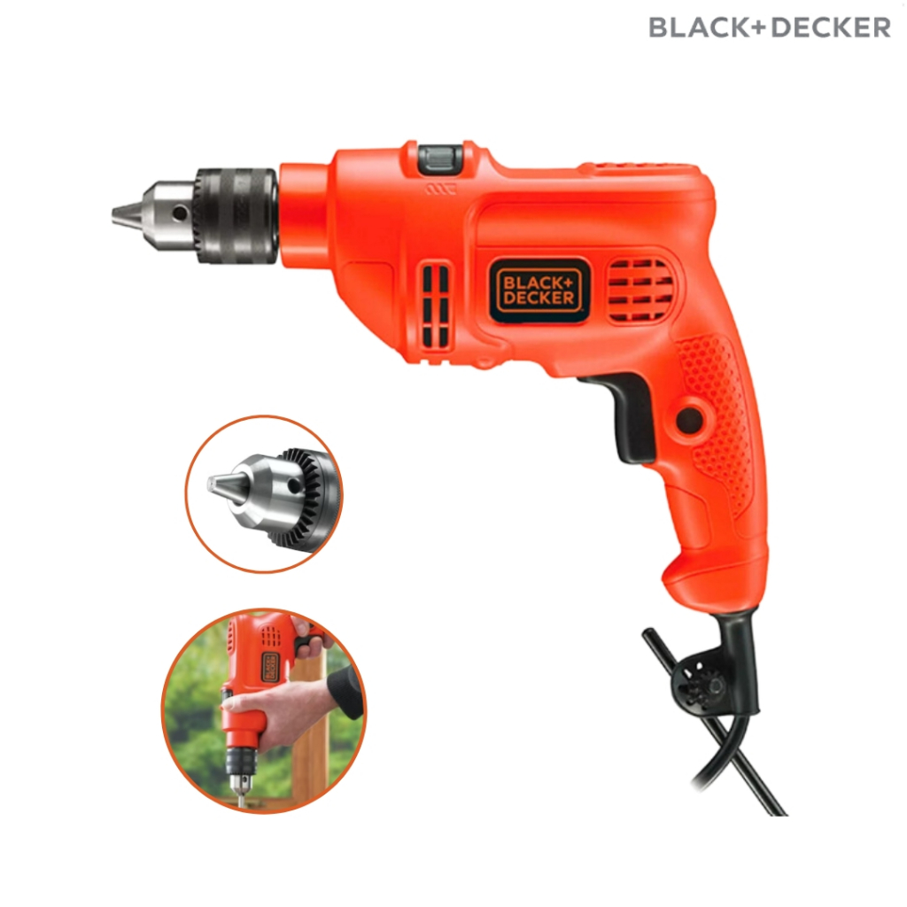 Furadeira de Impacto 3/8" 560W TM500 - Black+Decker 220V em Oferta na Shopee