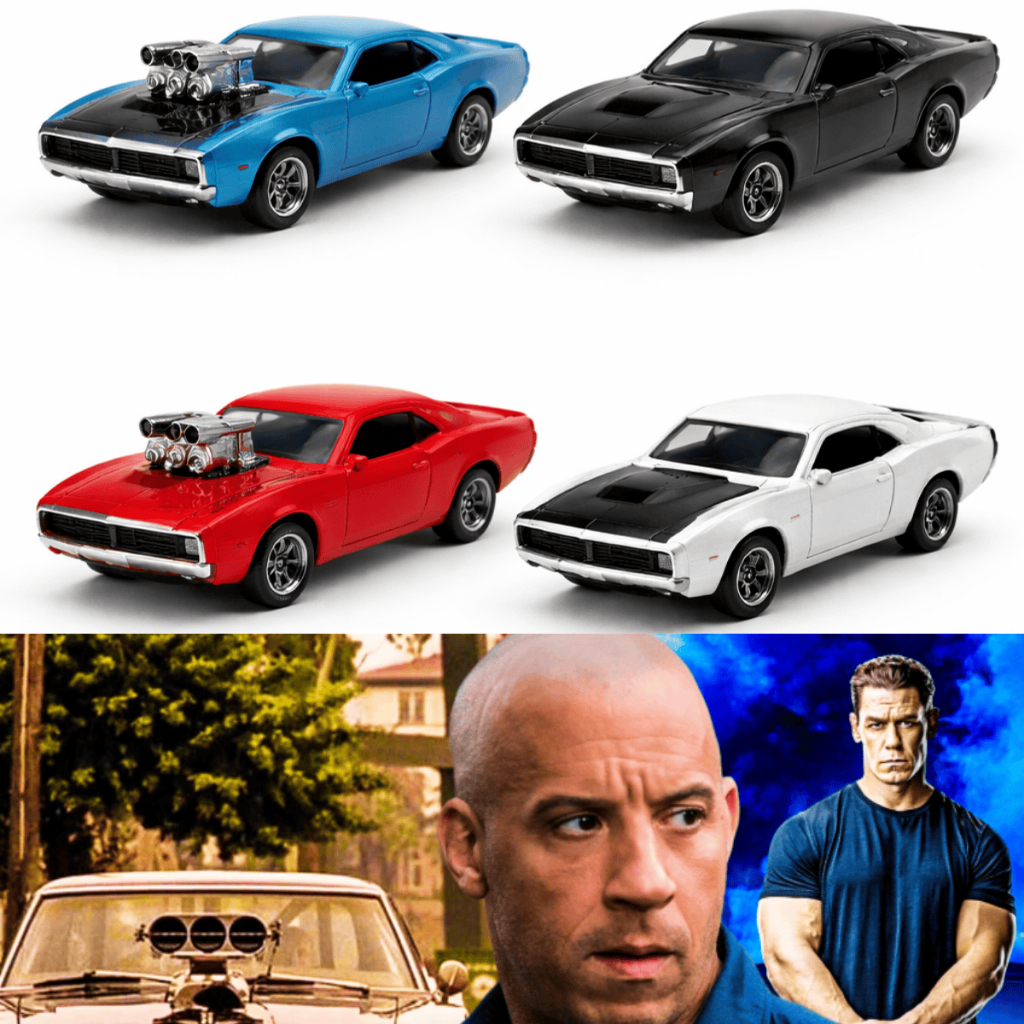 Miniatura Dodge Charger 1:32 Metal Abre Porta Fricção Colecionável Carro Clássico Antigo velozes e furiosos
