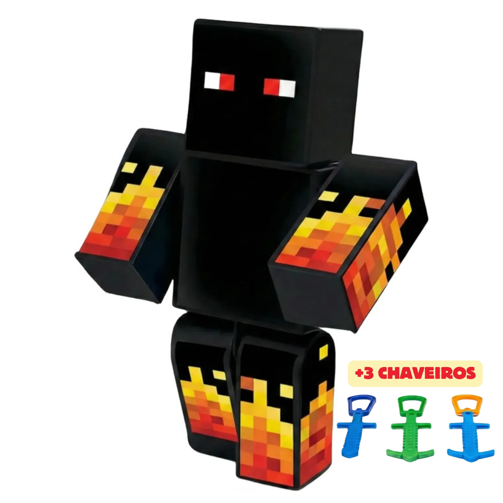 Boneco Articulado Athos 25cm Youtuber Gamer Algazarra