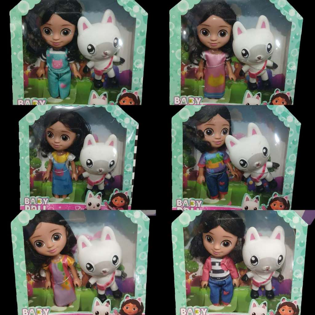 Boneca Gabby A Casa Mágica Da Gabby Com Gatinho Pandy Paws - Brinquedo Infantil-cor aleatorio
