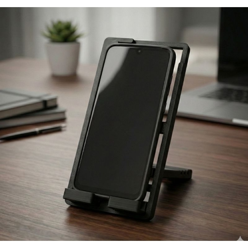 Mini Suporte para Celular e Tablet Universal - Ajustável e Antiderrapante, Dobrável e Multifuncional