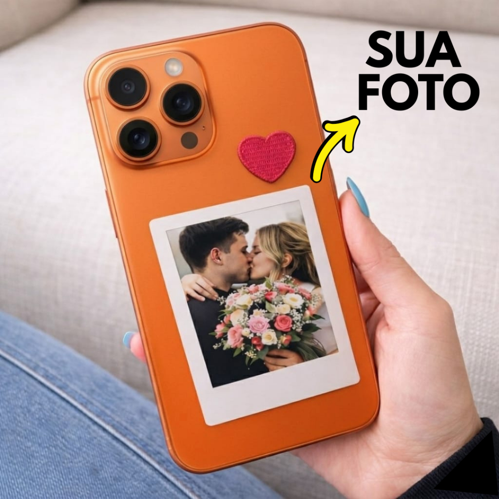 Mini foto Cabe na Capinha do Celular Envio Rápido